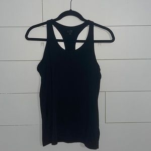 Champion Racerback Workout Tank Top Black M #0129